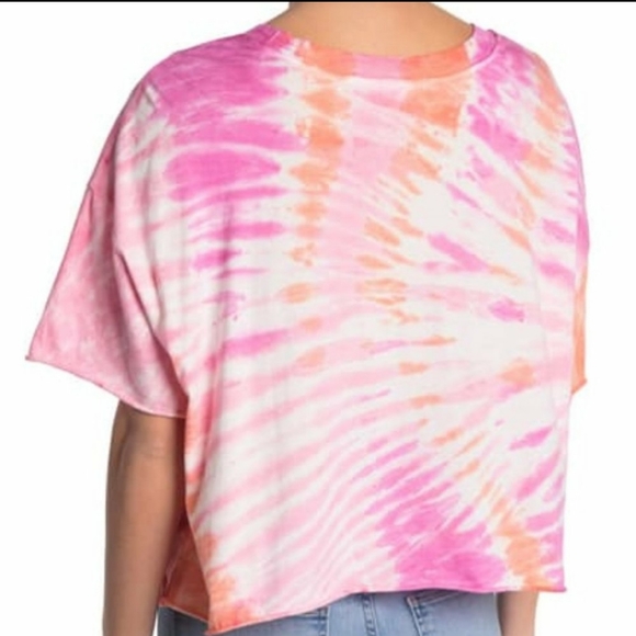Abound Cropped Tie Dye Tee - Picture 2 of 5